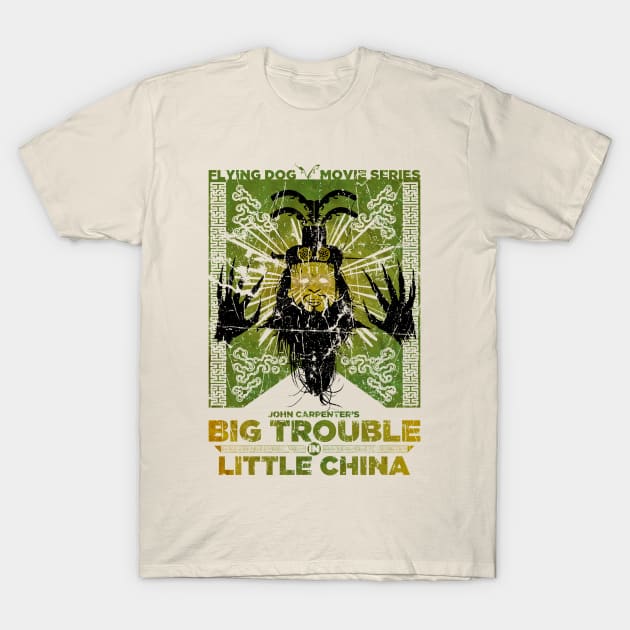 FLAYING DOG LITTLE CHINA T-Shirt by garudabot77